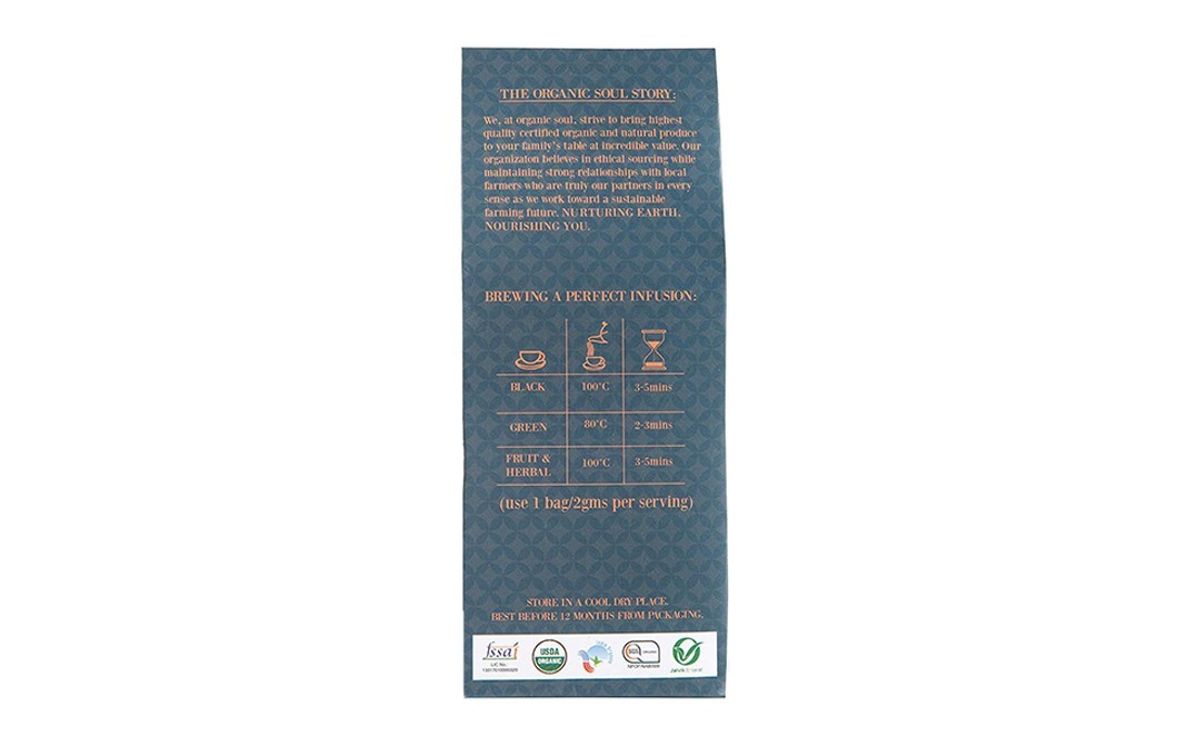 Organic Soul Green Tea    Box  36 grams